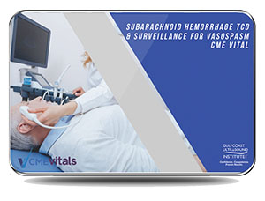 Subarachnoid Hemorrhage, TCD, and Surveillance for Vasospasm